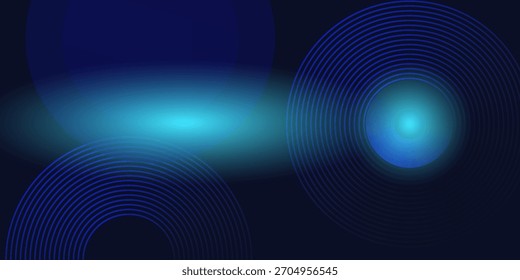 Abstract blue modern background with. Dynamic geometric shapes. Vector illustration.