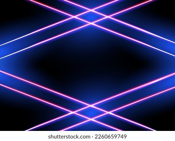 Abstract blue modern decorative stylish background vector
