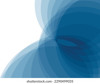 Abstract blue modern design background vector - stock illustration