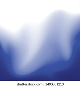 Abstract Blue Modern Dynamic Flow Background