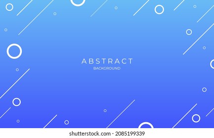 Abstract blue modern elegant design background.