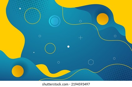 Resumen de diseño moderno y elegante en tonos azules. Adecuado para la presentación, etc.