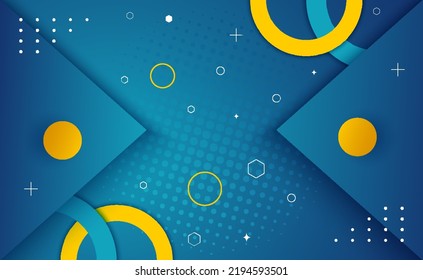 Abstrakter blauer, moderner, eleganter Design-Hintergrund. Geeignet für die Präsentation und usw.