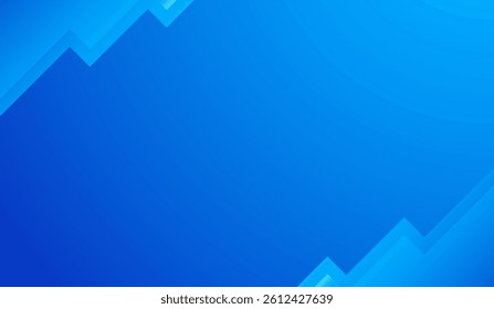 Abstract Blue Modern Shape Background