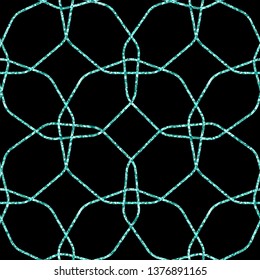 Abstract blue  modern shape for design, porcelain, chinaware, ceramic, tile, ceiling design, texture, wall, paper and fabric, vector illustration. Seamless background.