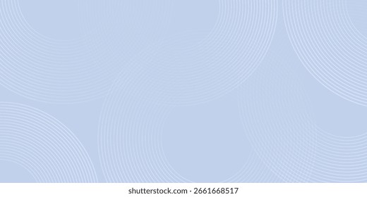 Abstrakter blauer, moderner, einfacher Hintergrund mit Kreiselementen. Digitale Technologie Textur moderne gute Kunst Illustrationen