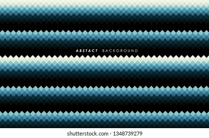 Abstract blue modern square - Vector Background.