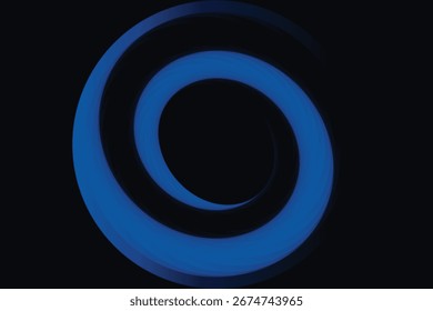abstract blue modern vector black background for design brochure, website, flyer; geometric blue wallpaper with soft wave patterns, ideal for certificate, presentation, landing page. EPS 10