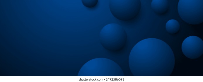 Abstrakter blauer einfarbiger Vektorgrafik-Hintergrund, für Design-Broschüre, Website, Flyer. Geometrischer weißer Bildschirmhintergrund für Zertifikat, Präsentation, Zielseite