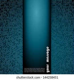 Abstract blue mosaic background