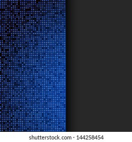 Abstract blue mosaic background