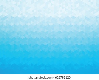 abstract blue mosaic background