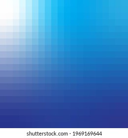 Abstract blue mosaic background. Vector background. Blue mosaic.