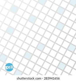 Abstract blue mosaic vector background