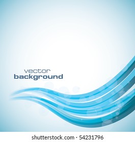 abstract blue motion background eps10