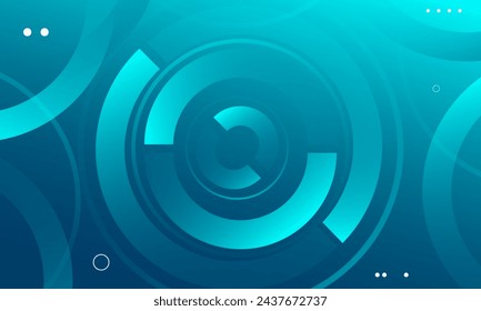 Abstrakter blauer Bewegungshintergrund. Vektorgrafik