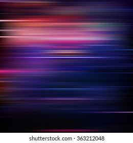 Abstract Blue Motion Blur Background Vector Illustration