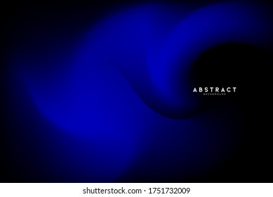 abstract blue navy mesh gradient background or wallpaper backdrop, vector eps