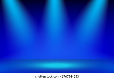 abstract blue navy spotlight mesh gradient background, wallpaper backdrop and banner website. vector eps.