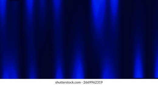 abstrakter blauer Neonlicht, vertikaler Farbverlauf-Hintergrund