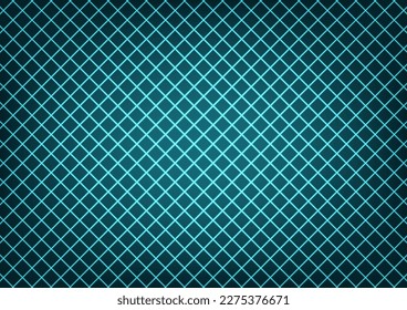 Abstract blue neon net technology light line pattern background.  Abstract vector illustration.