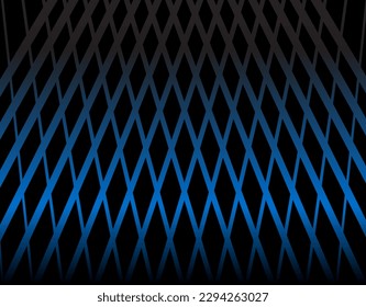 Abstract blue net, futuristic background