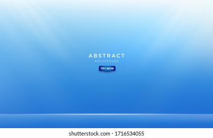 abstract blue ocean background with light effect.