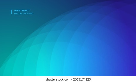 Abstract blue ocean gradient shape background