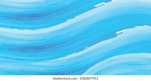 Abstract Blue ocean style artwork texture background. EPS vector illustration