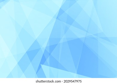 Abstraktes Blau auf hellblauem Hintergrund, modernes Design. Vektorgrafik EPS10.