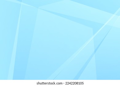Resumen azul sobre fondo azul claro diseño moderno. Ilustración del vector EPS 10.