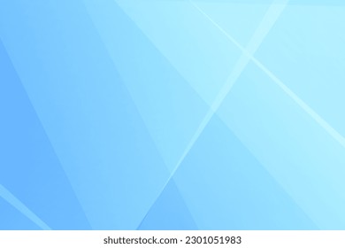 Abstraktes Blau auf hellblauem Hintergrund, modernes Design. Vektorgrafik EPS10.