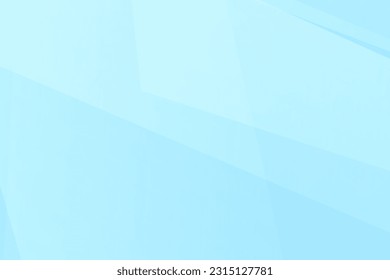 Abstraktes Blau auf hellblauem Hintergrund, modernes Design. Vektorgrafik EPS10.