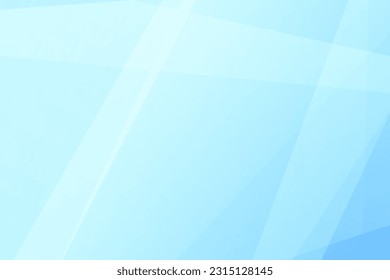 Abstraktes Blau auf hellblauem Hintergrund, modernes Design. Vektorgrafik EPS10.