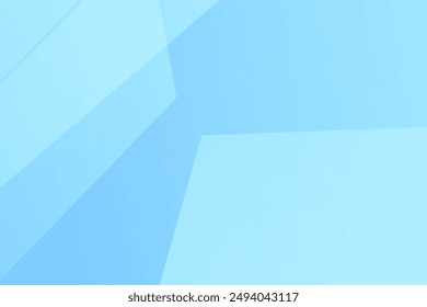 Abstraktes Blau auf hellblauem Hintergrund Modernes Design. Vektorillustration EPS 10.