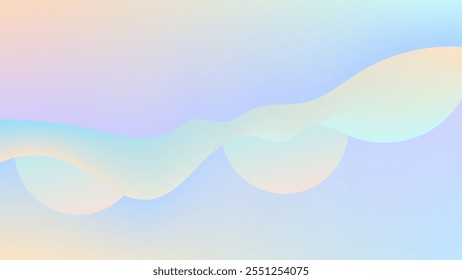 ABSTRACT BLUE ORANGE BACKGROUND ELEGANT GRADIENT SMOOTH LIQUID COLORFUL DESIGN WITH HAND DRAWN SHAPES VECTOR TEMPLATE GOOD FOR MODERN WEBSITE, WALLPAPER, COVER DESIGN 