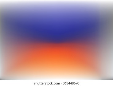 abstract blue and orange background with smooth gradient colors and multicolor texture design for brochure /  Easter / Christmas / web template