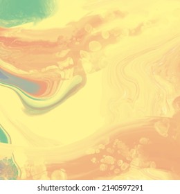 diseño abstracto de pintura de fondo color naranja azul. ilustración vectorial