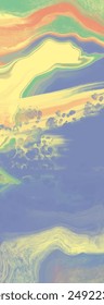 abstract blue orange color background painting design. vector illustration
