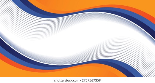 Fondo corporativo azul anaranjado