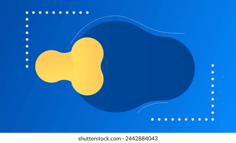 ABSTRACT BLUE ORANGE GRADIENT BACKGROUND SMOOTH LIQUID COLORFUL DESIGN WITH GEOMETRIC SHAPES VECTOR TEMPLATE GOOD FOR MODERN WEBSITE, WALLPAPER, COVER DESIGN 