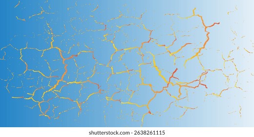 abstract blue, orange and light-green colors background for design.