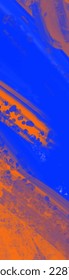 Abstract Blue Orange Pink paint Background. Design banner element. Vector illustration