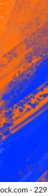 Resumen Fondo de pintura rosa naranja azul. Diseñar elemento de pancarta. Ilustración del vector