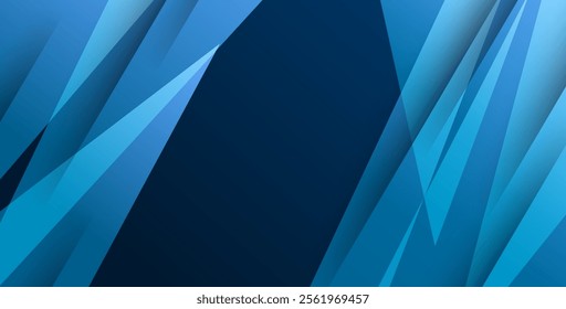 abstract blue overlap shape light color design background. eps10 vector