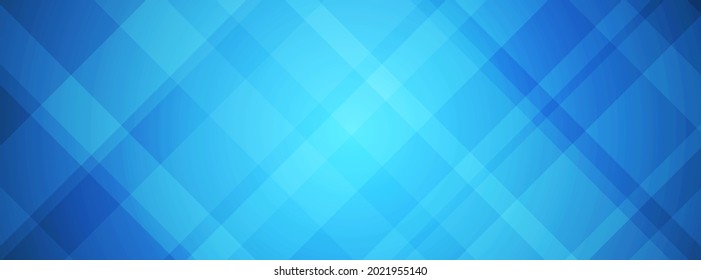 Abstract blue overlapping rectangle background