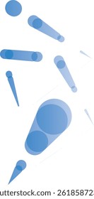 Abstract Blue Overlapping Shapes on White
Translucent Blue Geometric Elements Floating
Minimalist Design with Overlapping Blue Forms
Soft Blue Abstract Composition