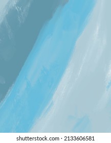 Abstrakter blauer Farbhintergrund. Design-Banner-Element. Vektorgrafik