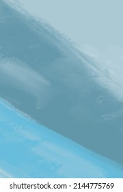 Abstract blue paint Background. Design banner element. Vector illustration