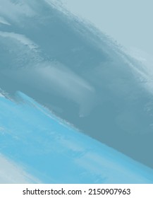 Abstrakter blauer Farbhintergrund. Design-Banner-Element. Vektorgrafik